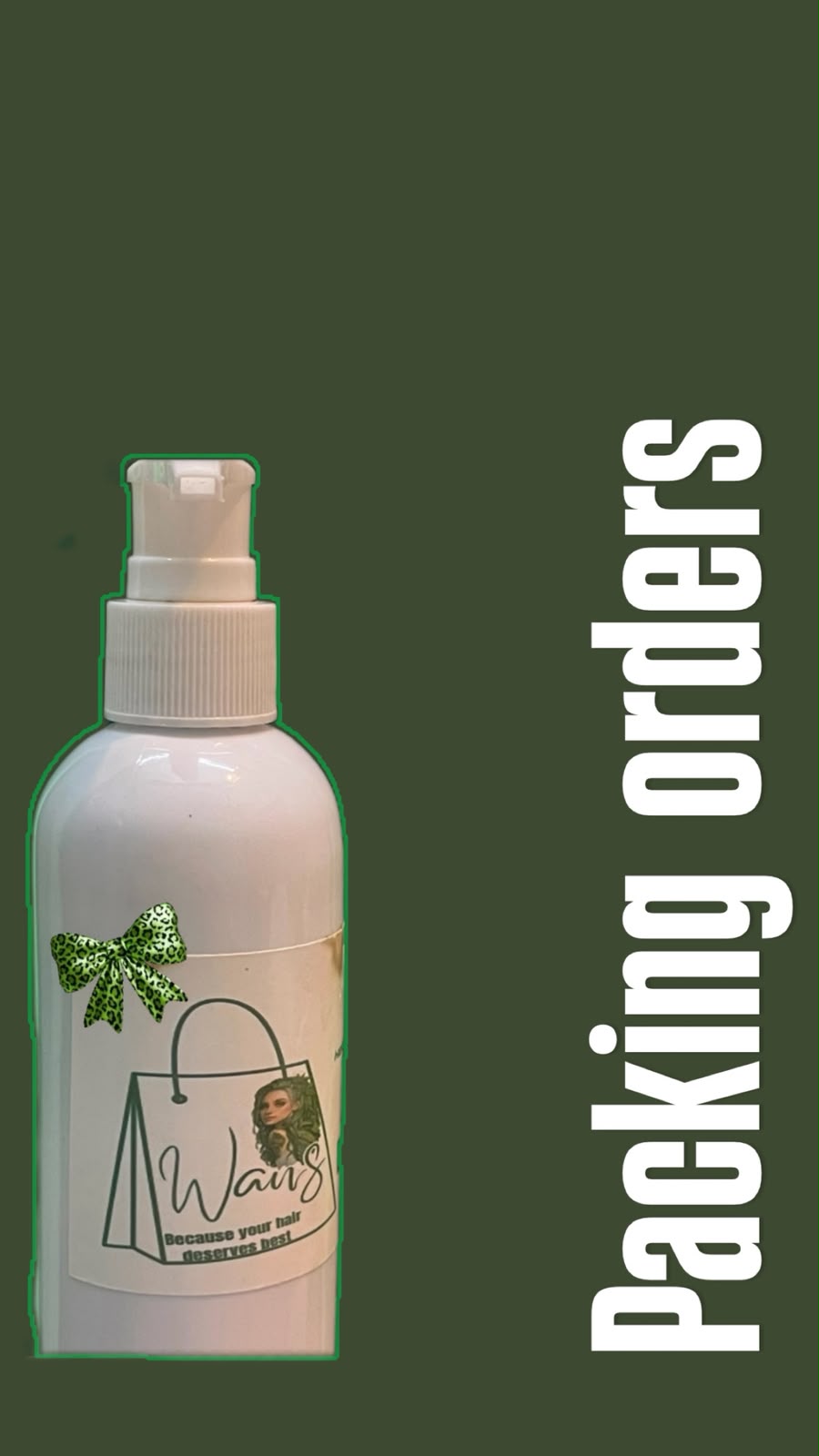 WANS Organic Nourishing Hair Mask